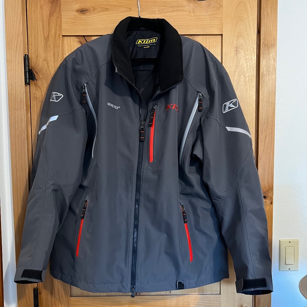 KLIM Men'sTOMAHAWK PARKA XXL DARK GRAY 3371 Jacket Coat Like new